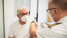 Președintele Germaniei s-a vaccinat cu AstraZeneca